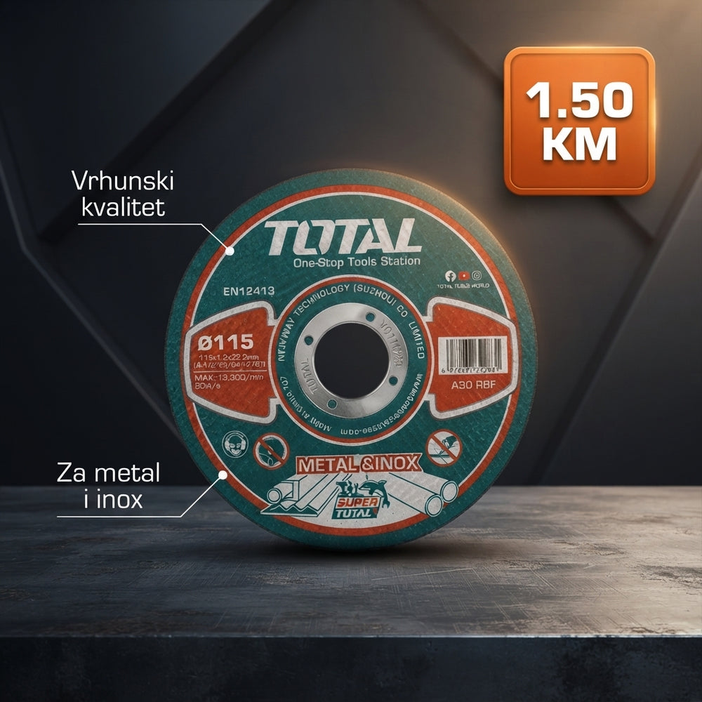 REZNA PLOČA ZA METAL