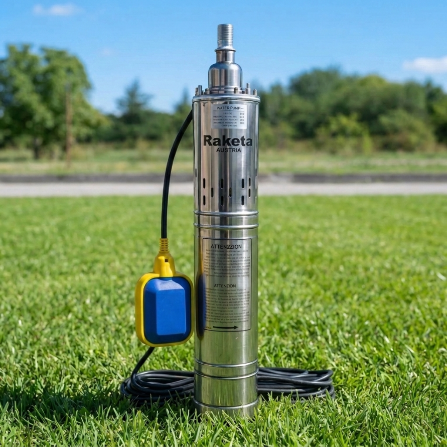 Potapajuća pumpa Raketa 2KS (1.5kW) INOX – Bez plovka / Sa plovkom