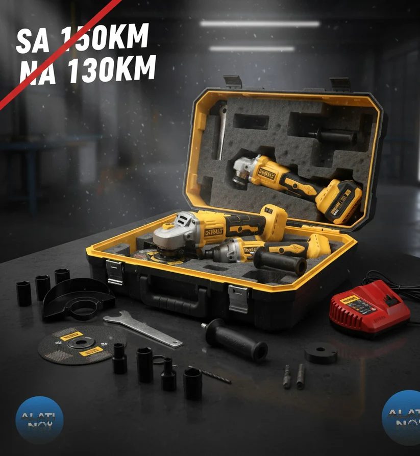 SET 2u1 – Aku Udarni Odvijač + Brusilica