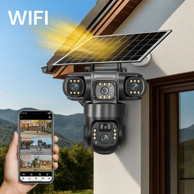 WIFI PAMETNA SOLARNA KAMERA V390