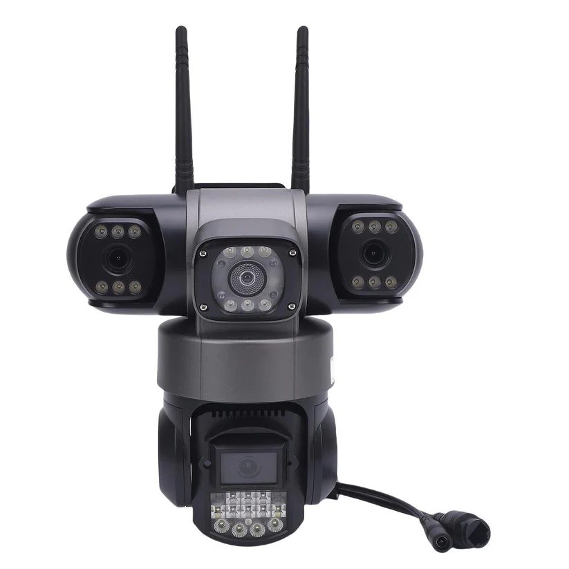 4K PRO WiFi Sigurnosna Kamera sa 4 Kamere | 18MP Ultra HD | PTZ Rotacija | Noćni Vid