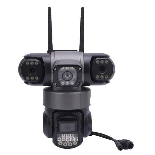 4K PRO WiFi Sigurnosna Kamera sa 4 Kamere | 18MP Ultra HD | PTZ Rotacija | Noćni Vid