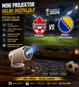 HY300 P30 PRO MAX SMART PROJEKTOR – FULL HD 1080P | ANDROID 11 | WIFI 6 | 4K PODRŠKA