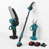 GIGA SET 3u1 – Aku makaze + Aku motorna pila + Teleskopski štap 2 m