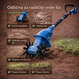 Aku freza za vrt 500W