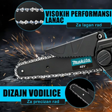 Mini AKU Motorna Pila 48V – Bežična Električna Pila sa 2 Lanca | 1 ili 2 Baterije