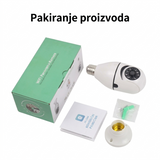 WiFi Kamera Sijalica 360° – Pametna Sigurnosna Kamera sa Noćnim Vidom | YooSee
