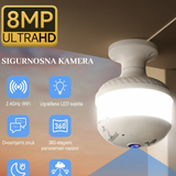 V380 D8 WiFi Kamera sa LED Reflektorom – 3MP Full HD | Pametna Sigurnosna Kamera 2u1
