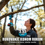 Mini AKU Motorna Pila 48V – Bežična Električna Pila sa 2 Lanca | 1 ili 2 Baterije