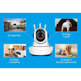 Intelligent WiFi Kamera – HD Sigurnosna Kamera sa Detekcijom Pokreta i Noćnim Vidom