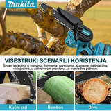 Mini AKU Motorna Pila 48V – Bežična Električna Pila sa 2 Lanca | 1 ili 2 Baterije
