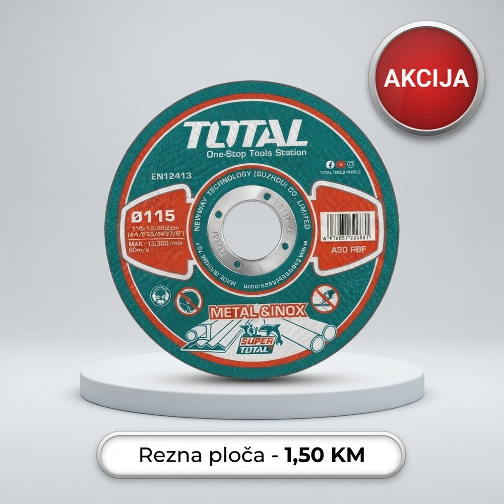 REZNA PLOČA ZA METAL