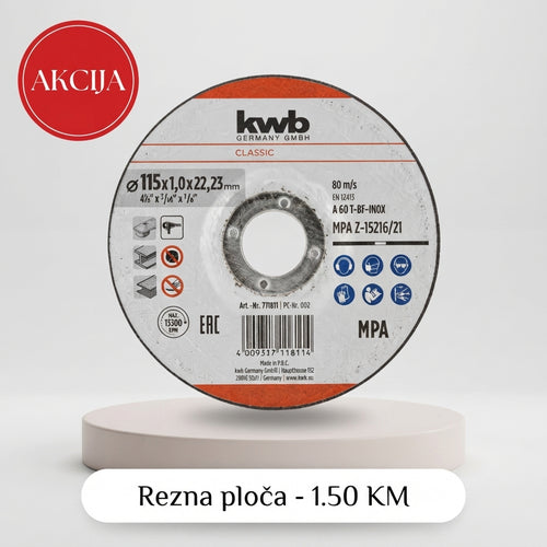 PLOČA REZNA 115