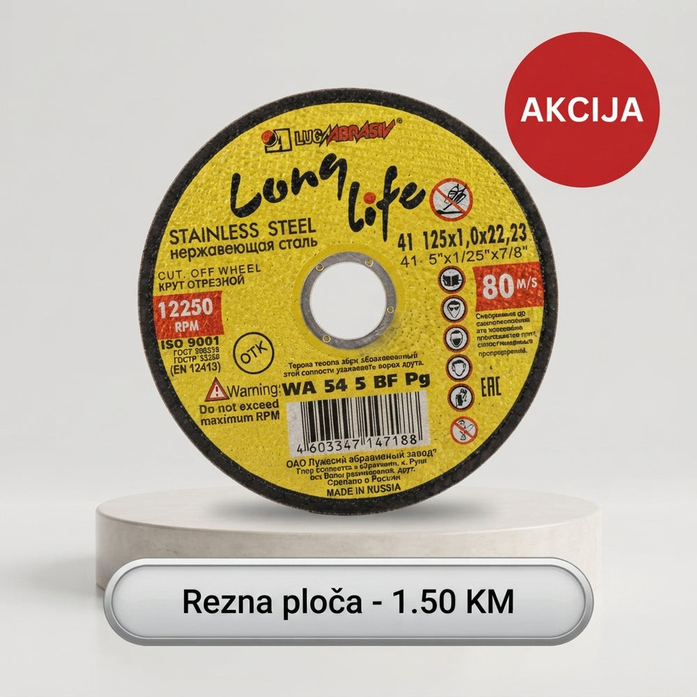 PLOČA TANKA 125