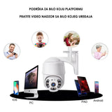 WiFi Rotirajuća PTZ Sigurnosna Kamera – 360° PTZ | Noćni Vid | Auto Tracking | Yoosee
