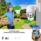 WiFi Rotirajuća PTZ Sigurnosna Kamera – 360° PTZ | Noćni Vid | Auto Tracking | Yoosee