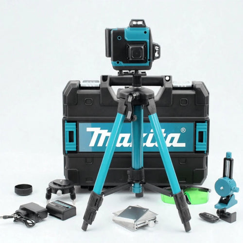 Digitalni laserski nivelator sa 16 zelenih linija + tronožac 125 cm